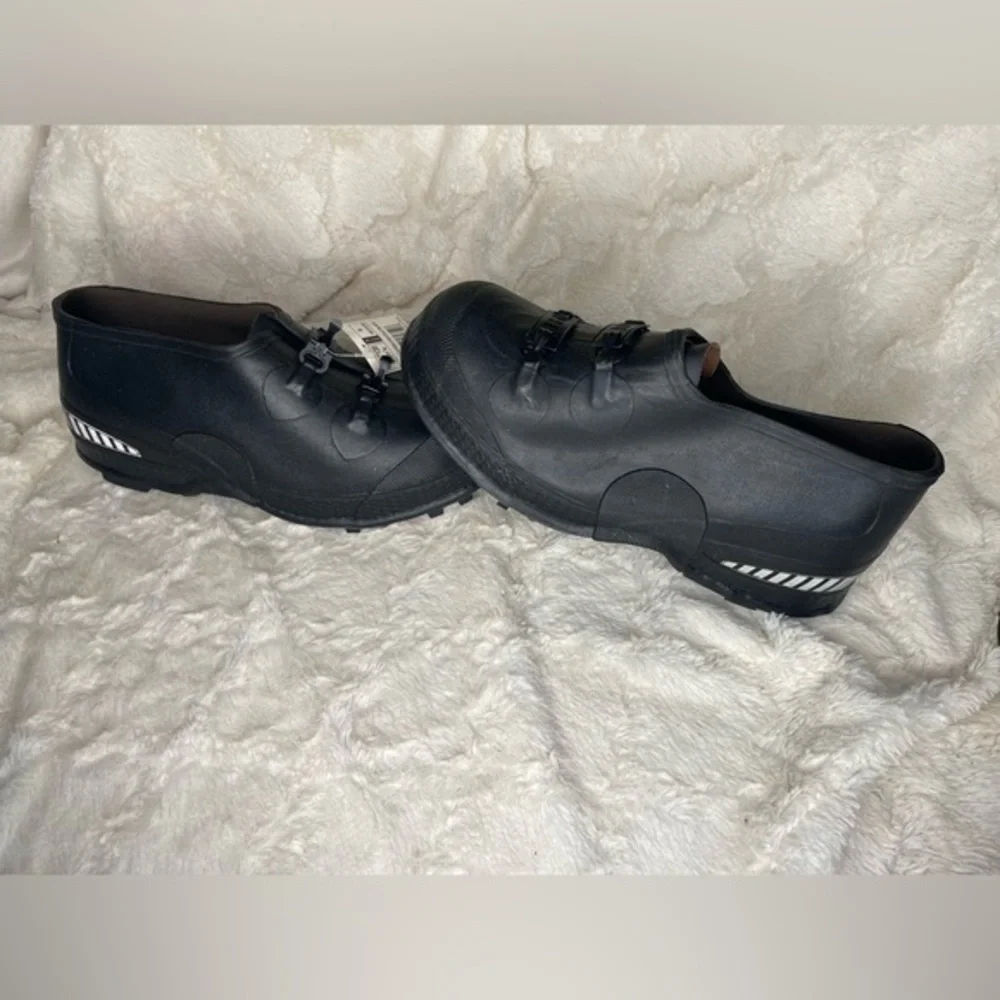 Lacrosse Tracktion Reflector Ice Traction Overshoe 2-Buckle Rubber‎ Boot Men's